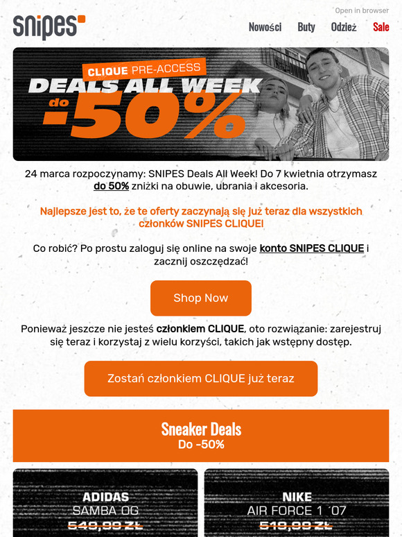Deals All Week: Wstępny dostęp dla Ciebie – zaczynamy już teraz! 🧡
