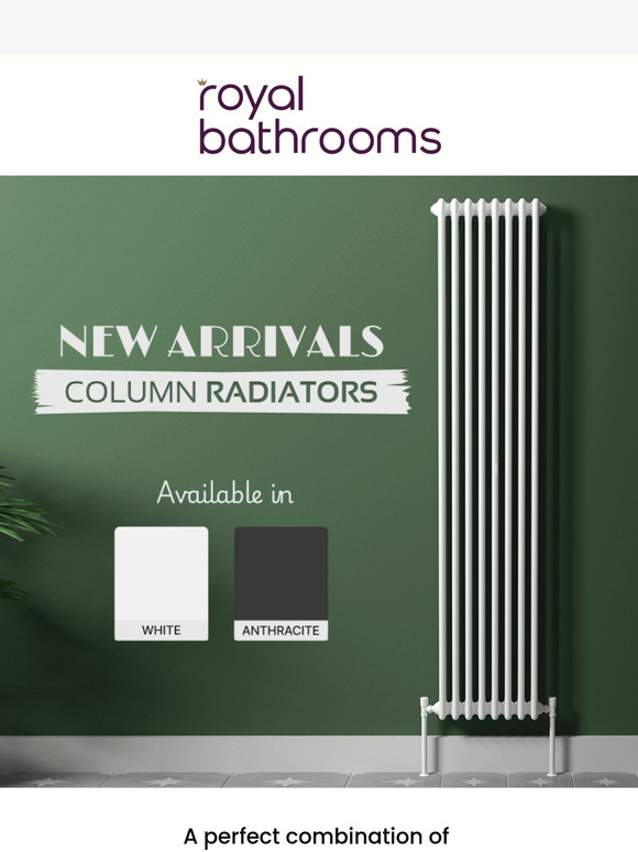 ✨ Upgrade Your Home with Our New Column Radiators!