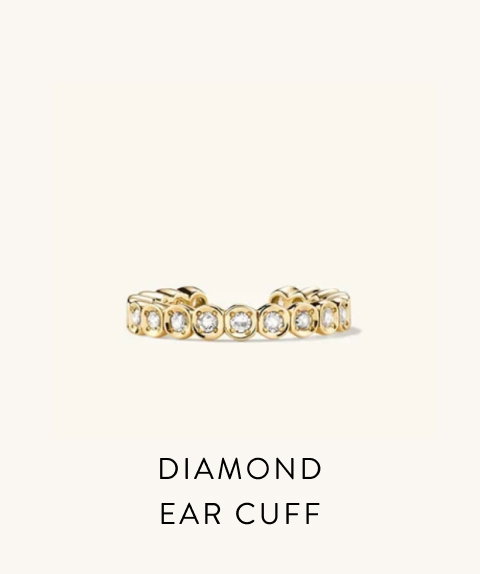 Diamond Ear Cuff.