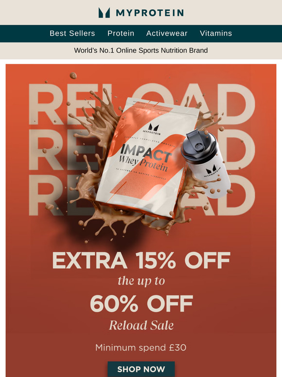 Offer BOOST: Extra 15% off 🚀