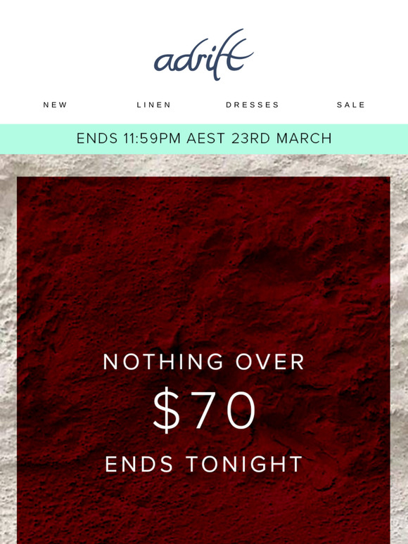 ⏳ Final Hours: Our Afterpay Sale Ends Midnight!