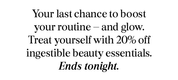 Your last chance to boost...