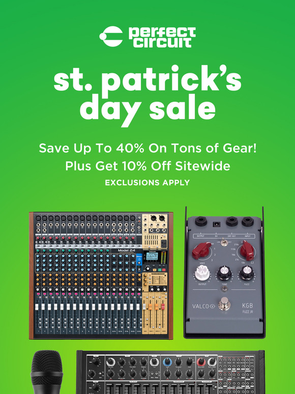 🍀 Last Chance: St. Patrick's Day Sale Ends Tonight!
