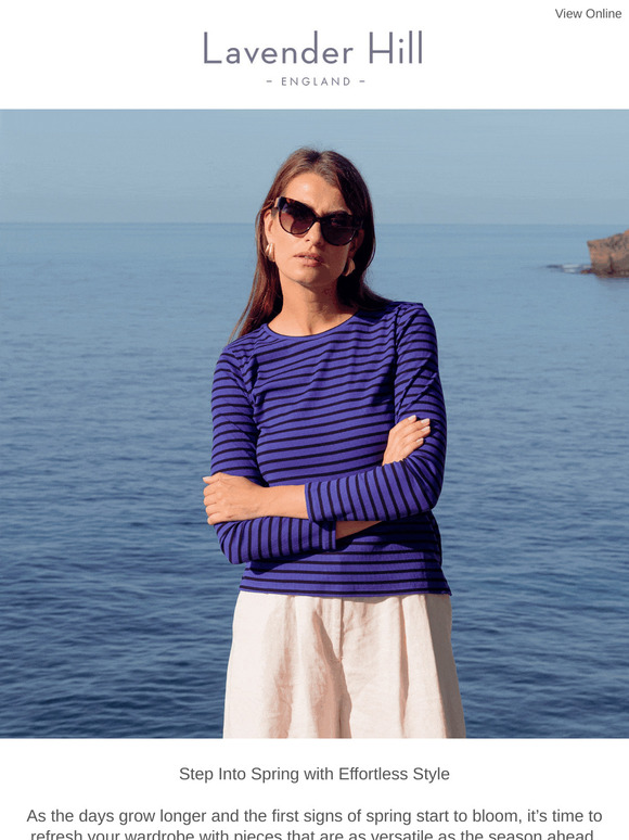 Step Into Spring In Stripes