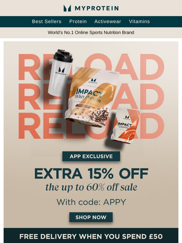 Last chance ⏰ Extra 15% off until 9am