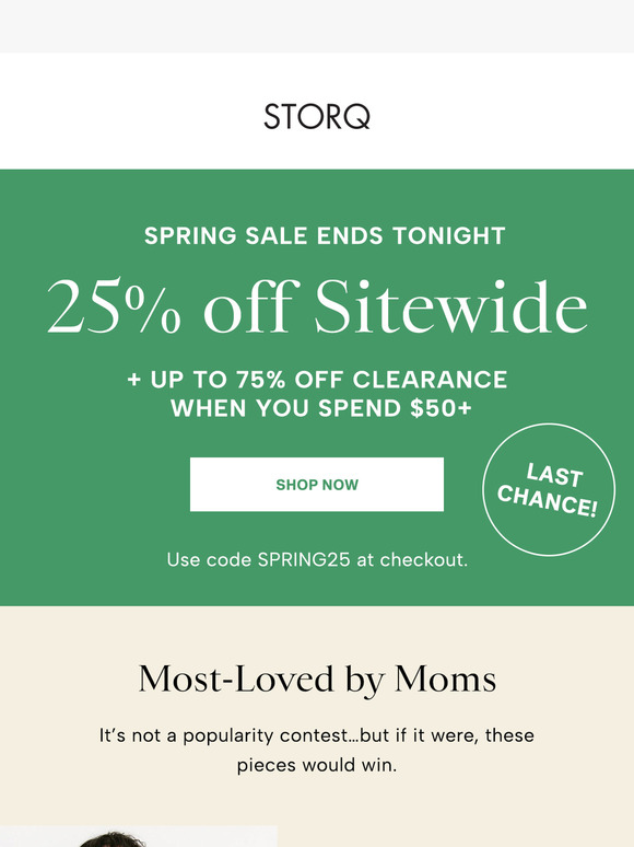 Final Hours: 25% off Ends Tonight!