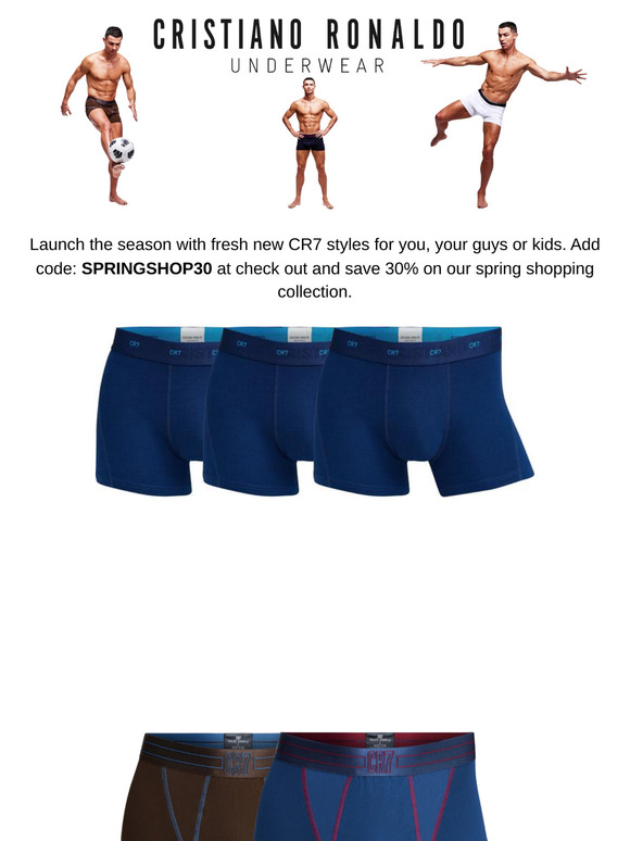 CR7's SPRING Shopping Event continues