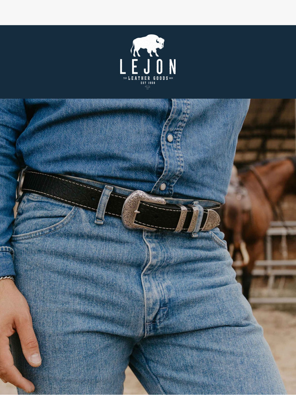Andrew upgraded to Rich American bison leather…
