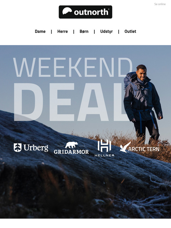 Weekend Deal - 25% rabat på Urberg, Arctic Tern, Hellner og Gridarmor