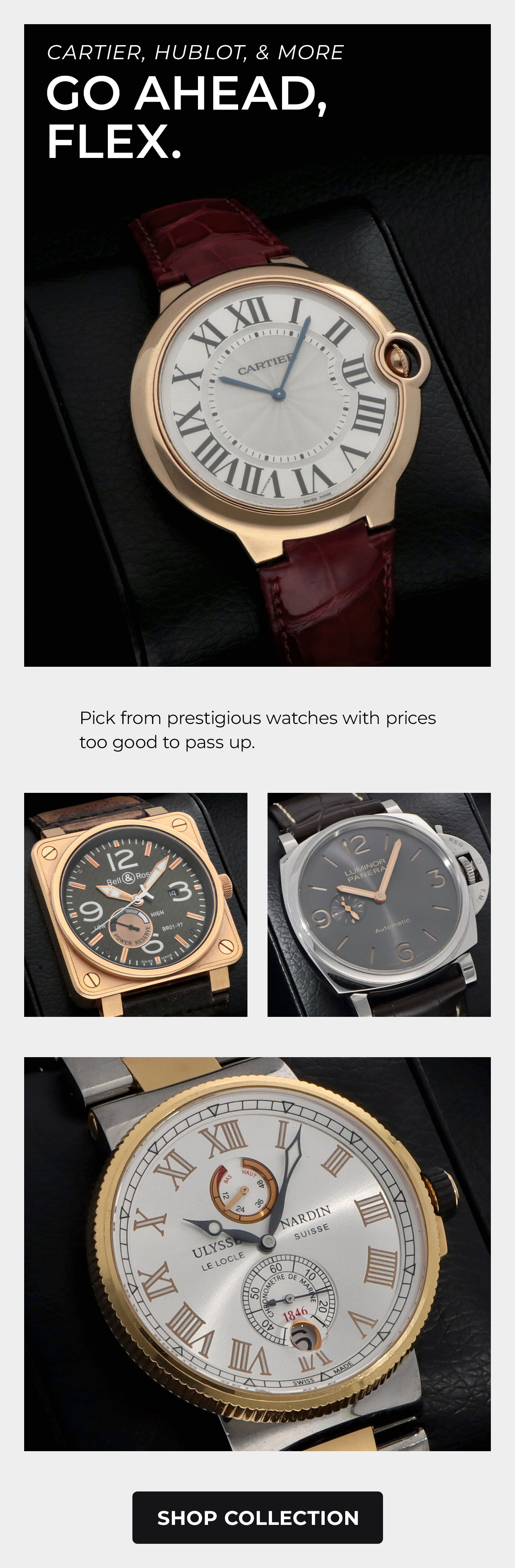 High-End Pre-Owned Watches