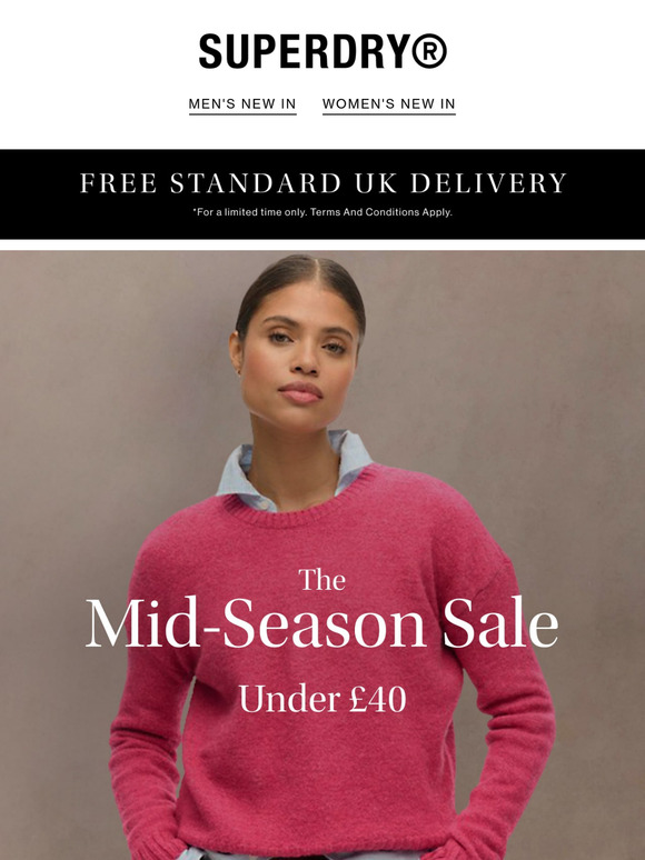 Mid-Season Steals – £40 & Under!