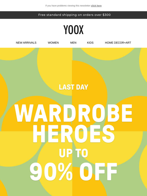 🦋 Last day with up to 90% OFF! Shop the selection >>