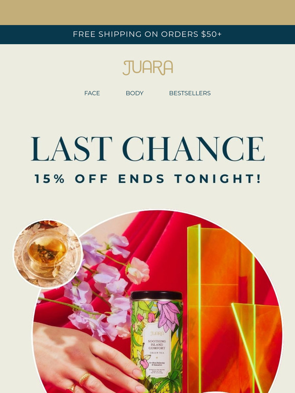 Last Chance! 15% Off Wellness Collection Ends Tonight