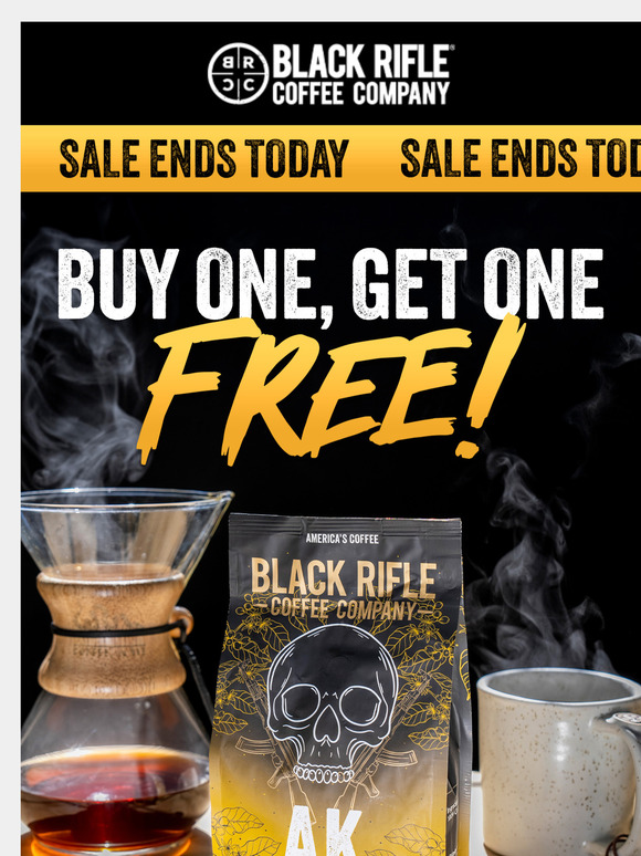 ⚠️ Last chance for FREE COFFEE!