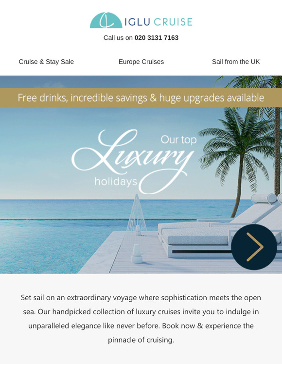 Indulge in the ultimate luxury holidays