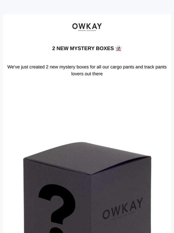 2 x New Mystery Boxes 👻