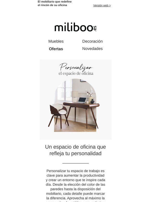 Personalizar el espacio de oficina