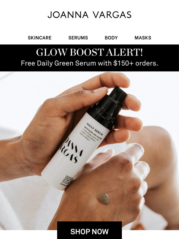 Free Daily Green Serum on $150+ Orders! 🎁