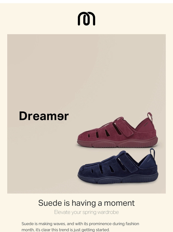 Take a break from uncomfortable sandals