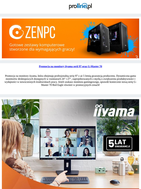 Do 300 zł rabatu na monitory iiyama