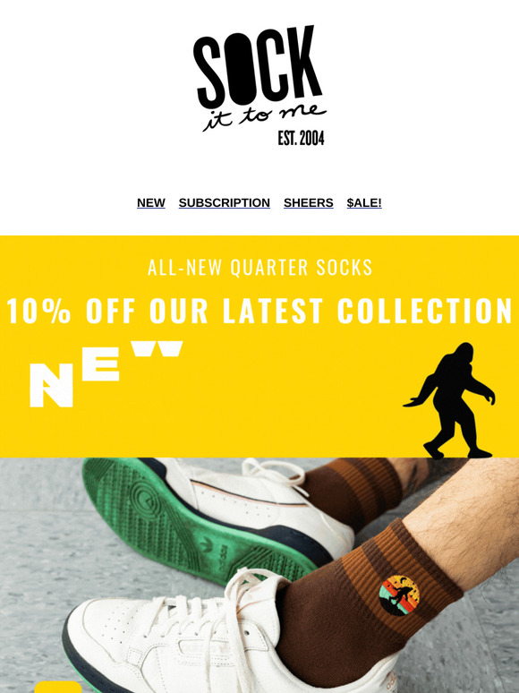 HOT DROP: Socks That Stay Put (And Look Amazing) + 10% Off!