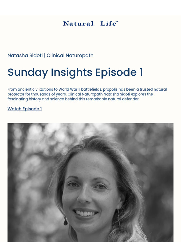 Sunday Insights with Natasha Sidoti