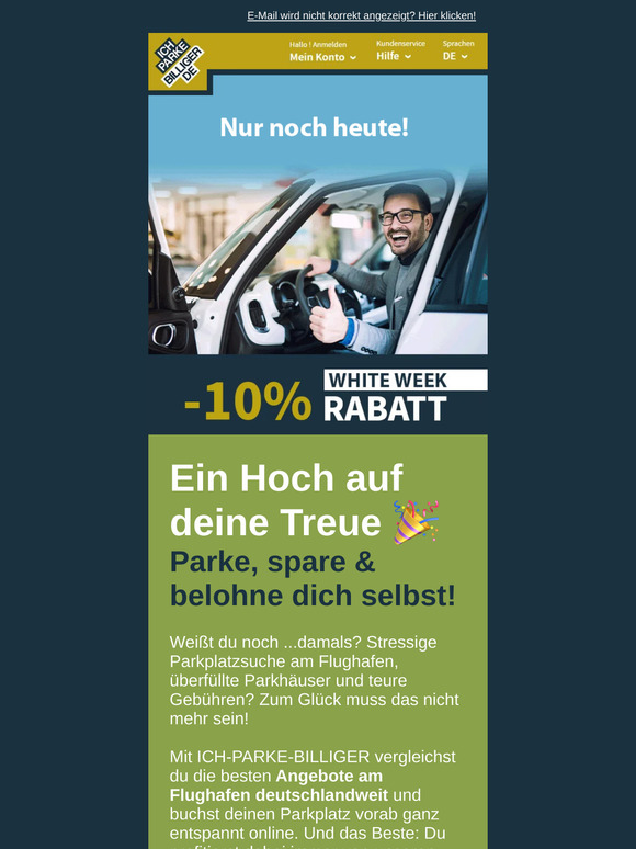 🎉 Nur noch heute: 10 % Rabatt sichern + 100 Punkte für dein Feedback!