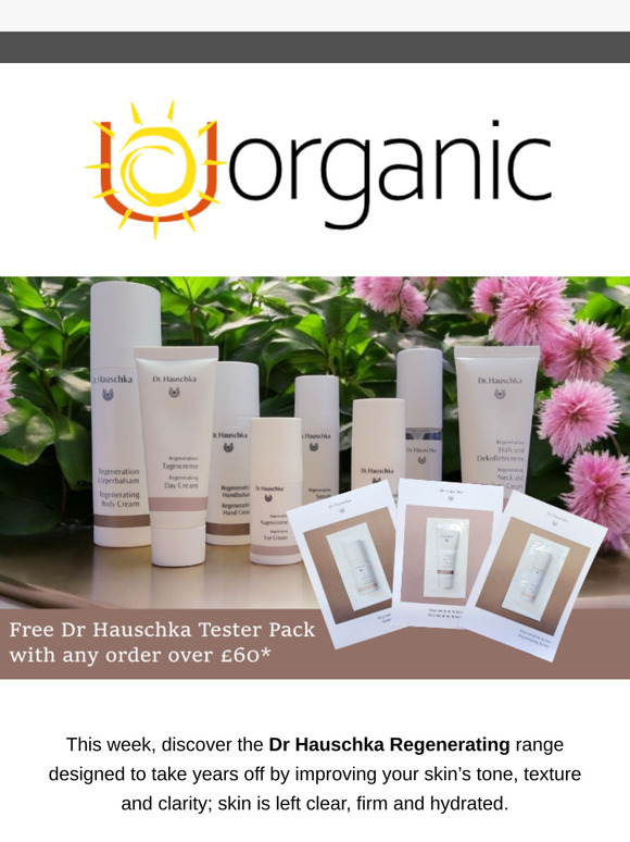 Dr Hauschka Regenerating Range: Get A Free Sample Pack Only With UOrganic.co.uk.....