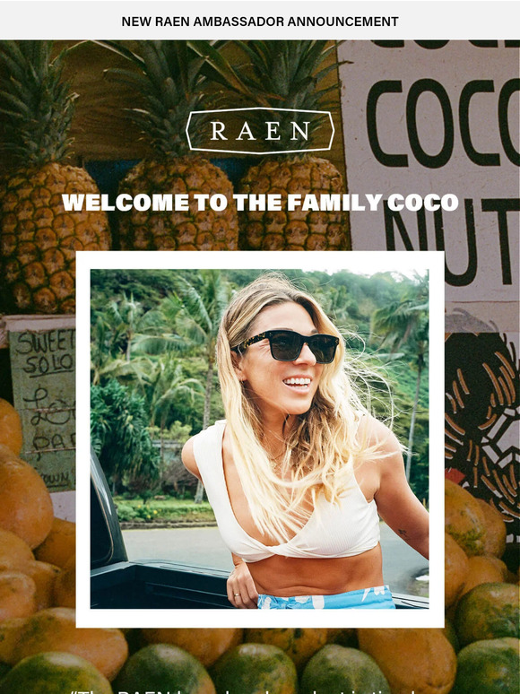 ➡️Meet Coco Ho: RAEN's Newest Ambassador