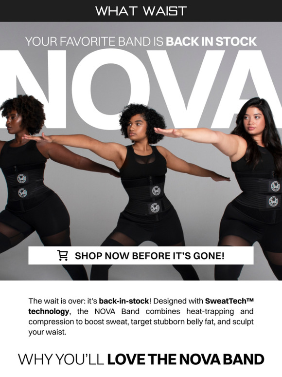 The NOVA Sweat Band is Back—Don’t Miss Out!