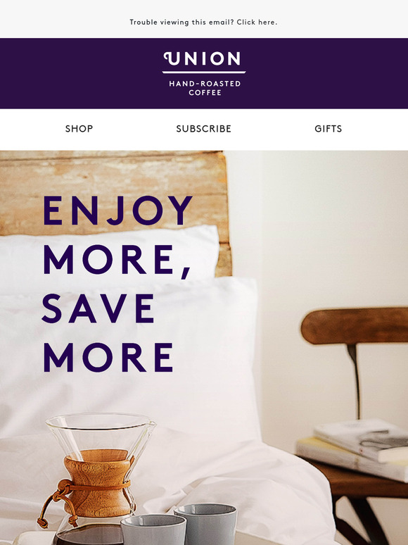 More Coffee, More Savings – Up to 20% Off!