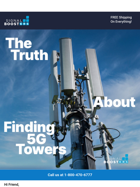 The truth about finding 5G towers