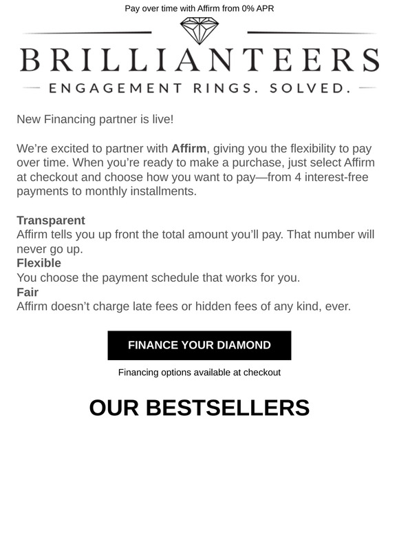 New Financing Partner - Just Launched!
