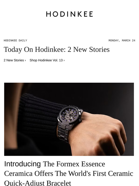 Hodinkee Daily | 03/24/2025