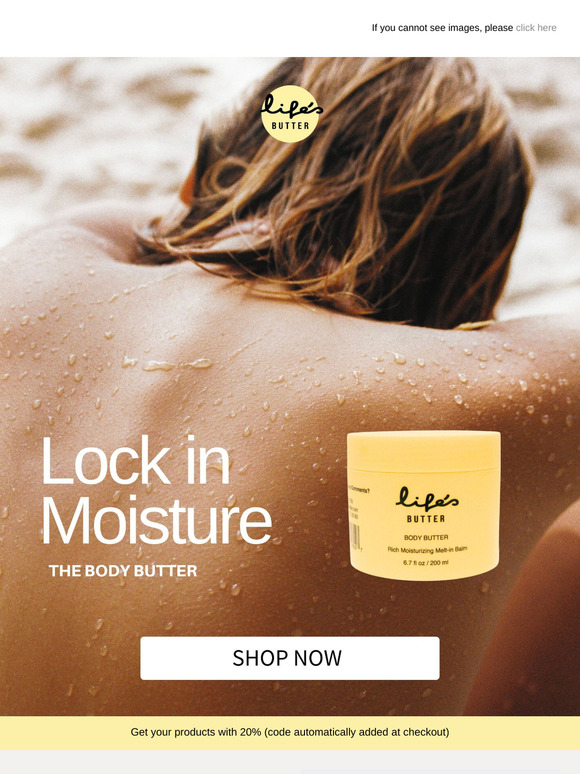 Lock In Moisture 💦