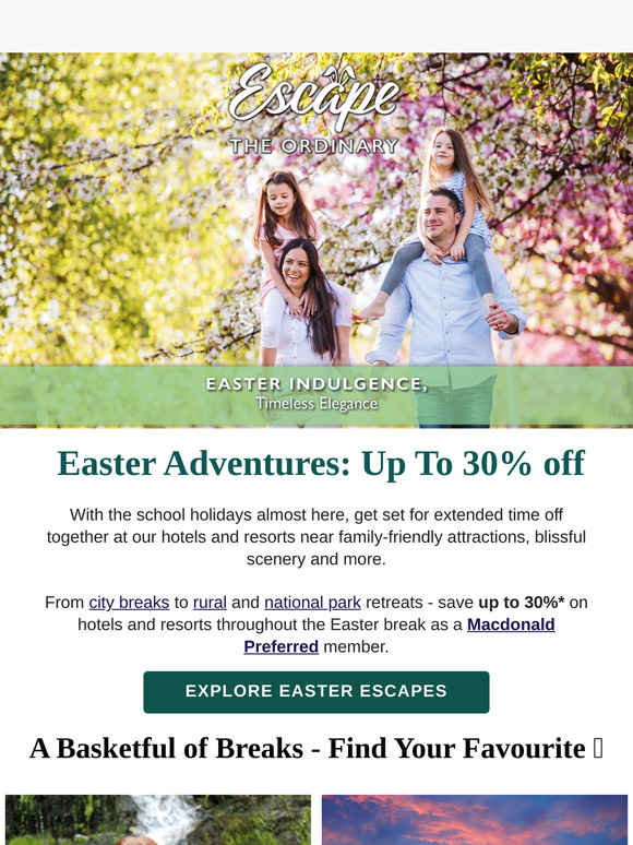 Crack Open Your Dream Easter Holiday at our Hotels & Resorts 🐣🛎️