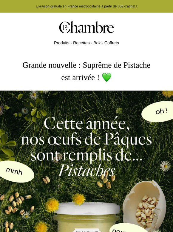 Nouvelle bombe gourmande 💚