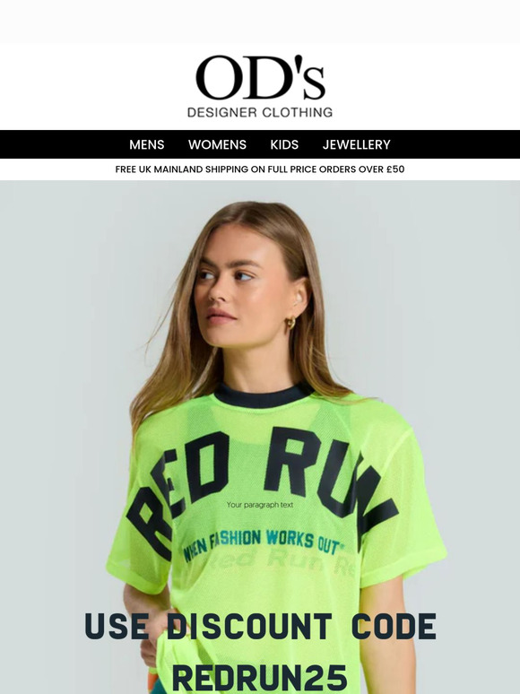 Limited Time: Save 25% with REDRUN25!⏰