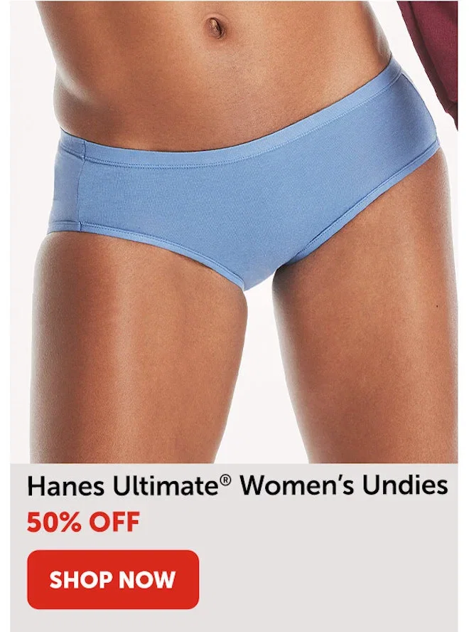 Hanes Ultimate Women’s Underwear