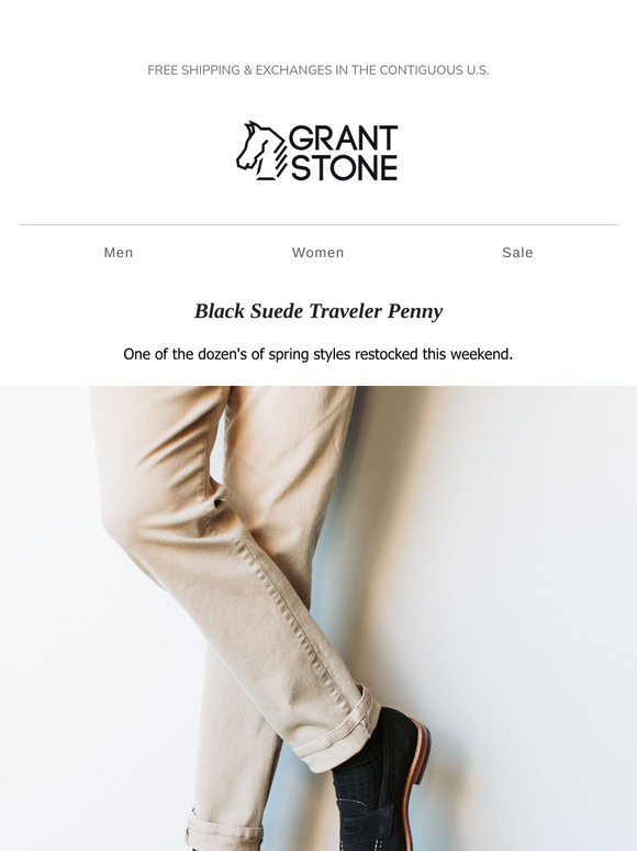 Full Spring Restock: Traveler Penny Loafers