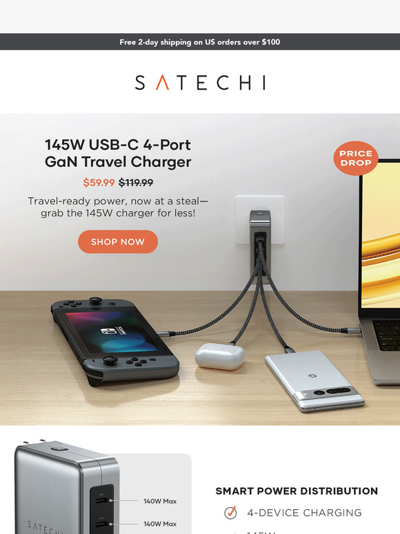 PRICE DROP: Travel Smart & Charge Faster for Less ✈️ 🔋