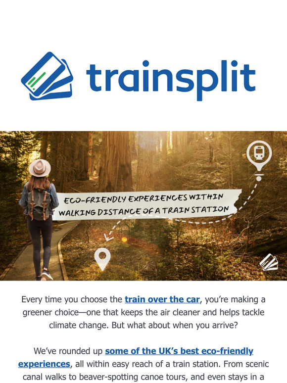 Eco-Friendly Days Out—All Easily Accessible by Train!