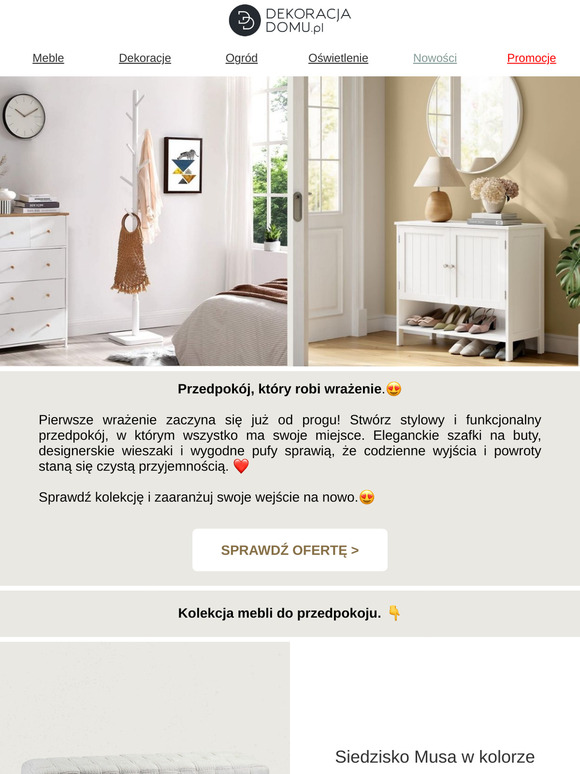 Przedpokój, który robi wrażenie!😍