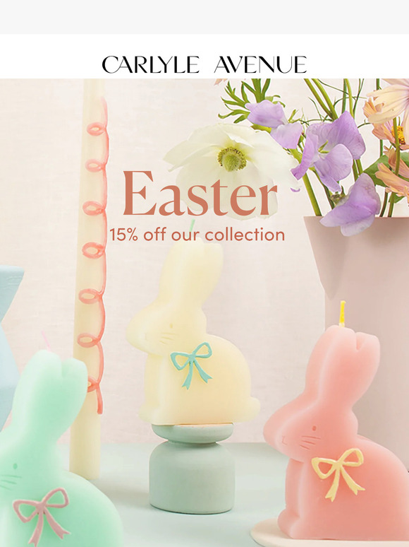 Celebrate Easter with 15% Off Seasonal Favorites