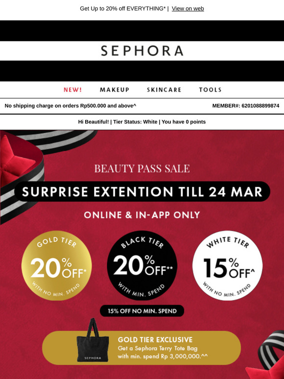 Hi Beautiful, SALE EXTENDED🌟