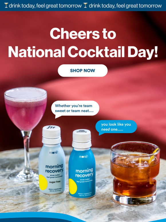 Pour one out for National Cocktail Day 🍸