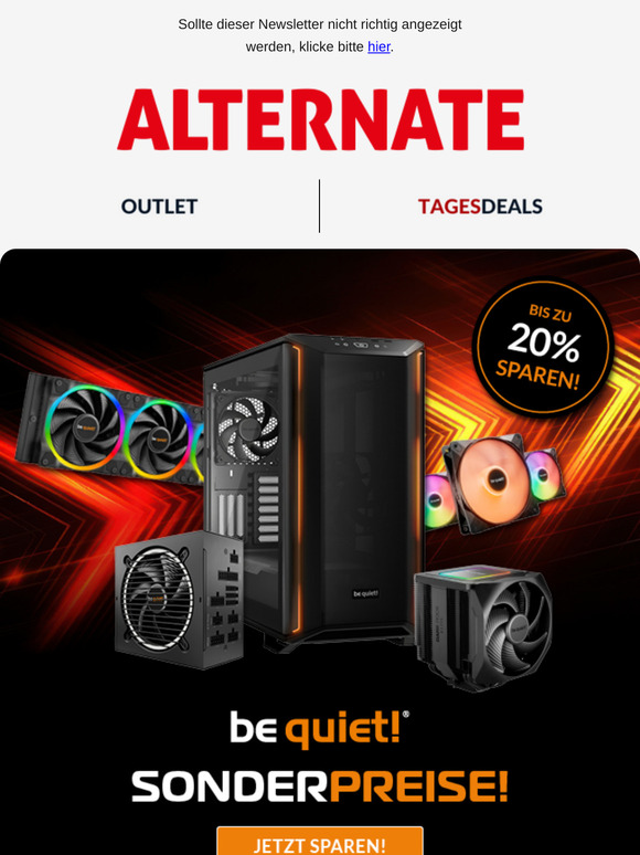 🔥 Top-Hardware von be quiet! zum Sonderpreis!