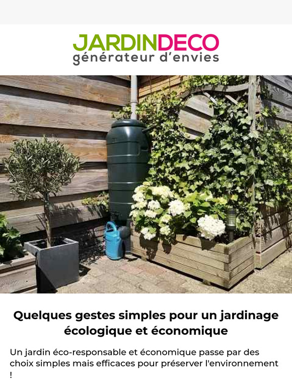 Astuces pour un jardin économique !