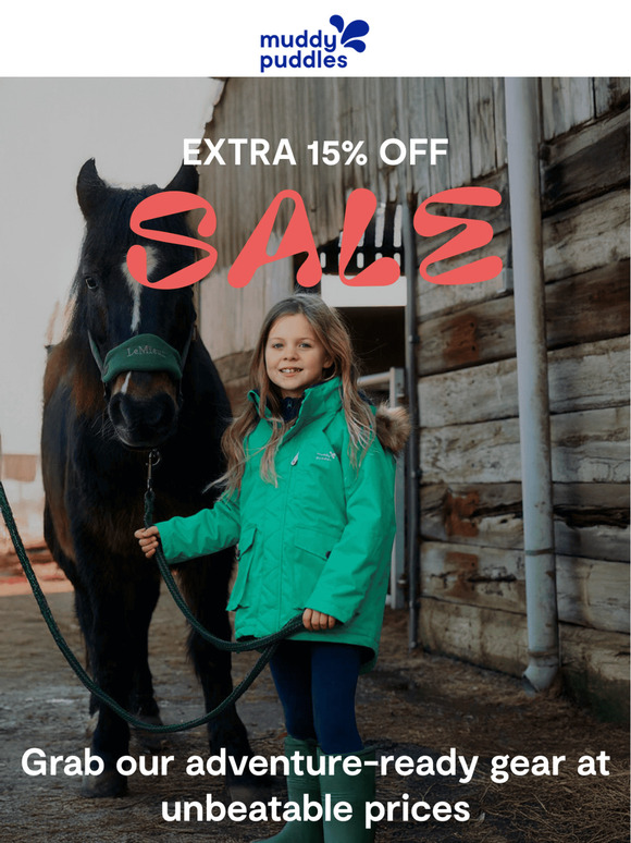 Get an extra 15% OFF Clearance!