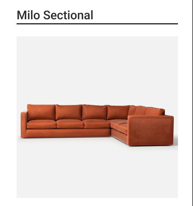 Milo Sectional